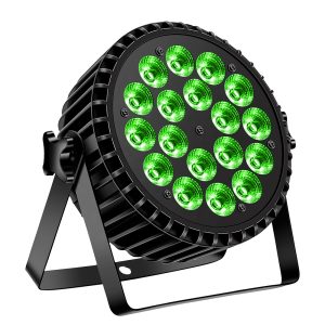 Luz PAR LED RGB+UV 18×10W